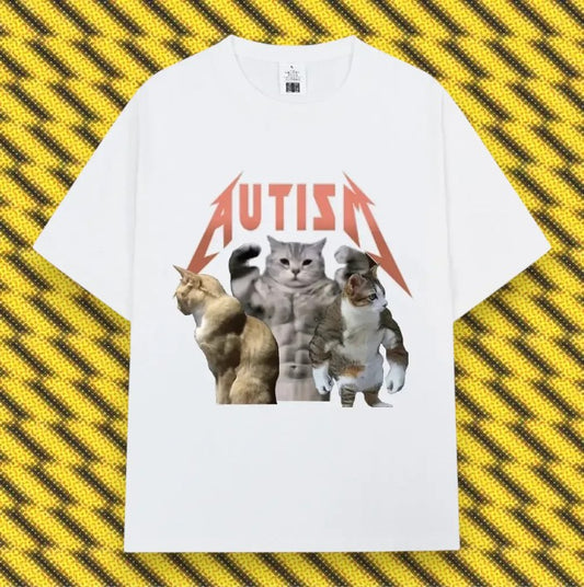 Buff Cats Autism Funny Unisex T-shirt